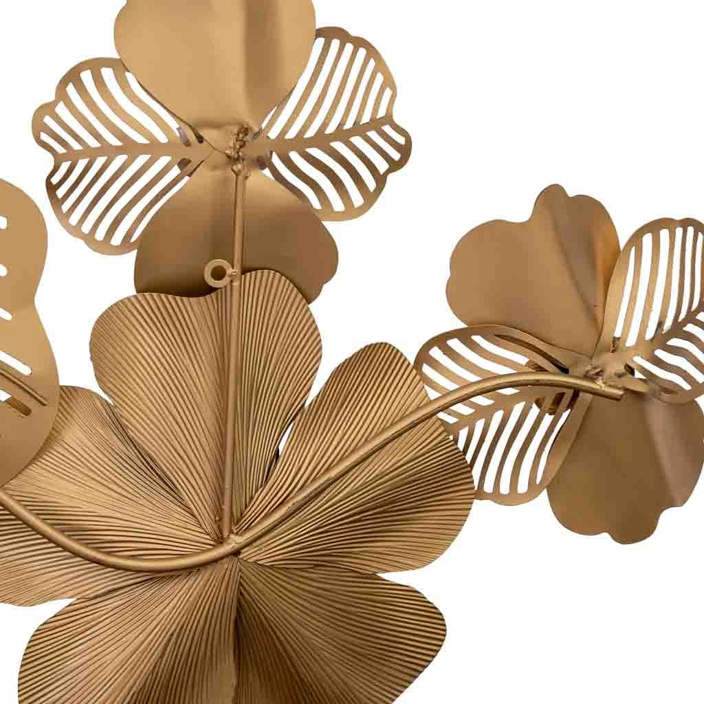Carta da parati decorativa in metallo 135,9x65,4x7,6
