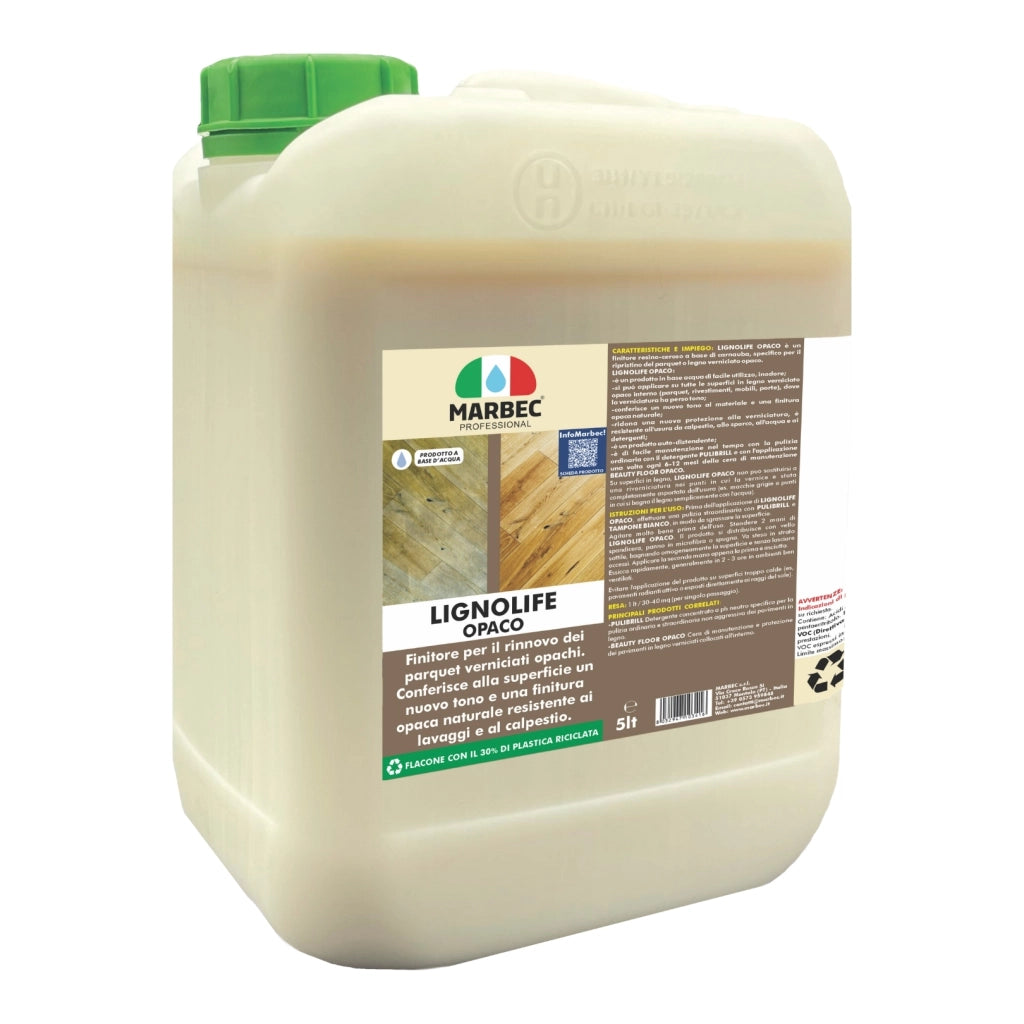 Prodotto per parquet rovinato LIGNOLIFE OPACO   5LT