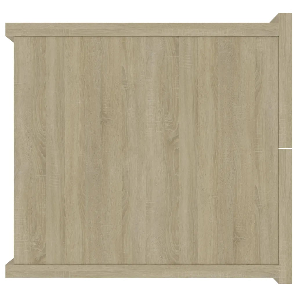 Comodini 2 pz Rovere Sonoma 40x30x30 cm in Legno Multistrato 801060