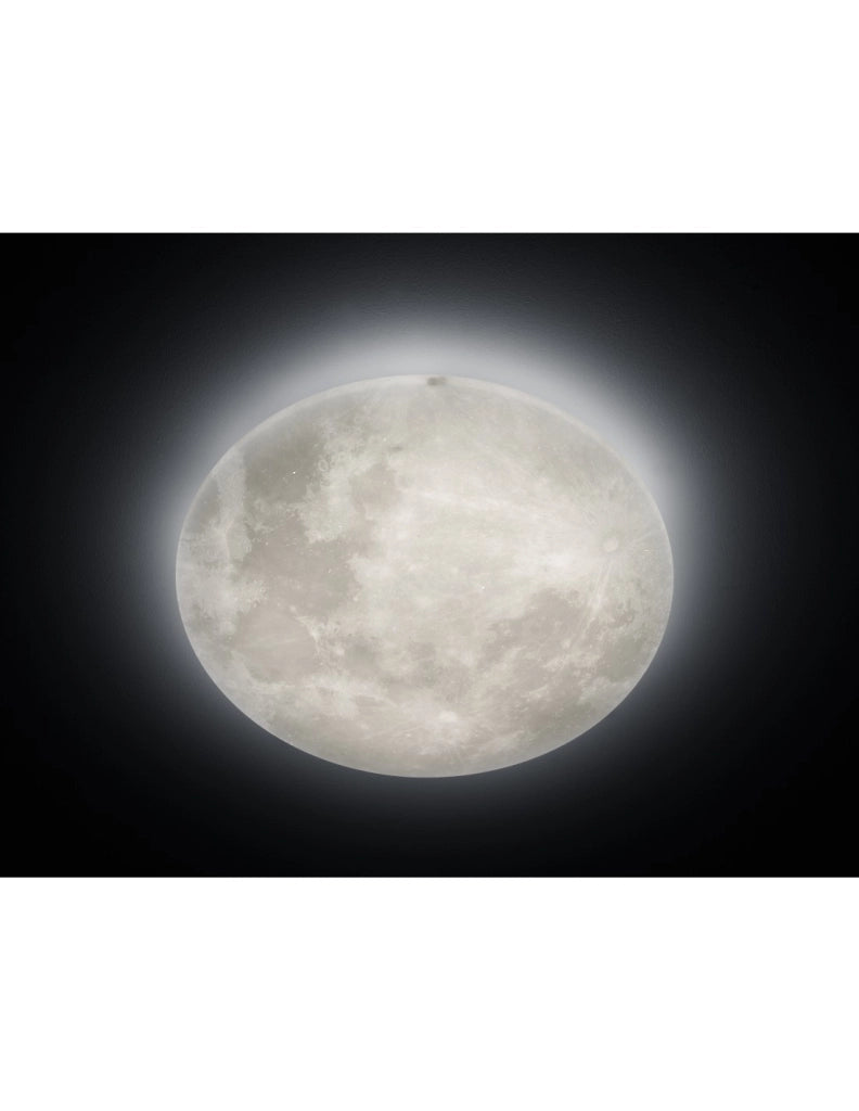 Plafoniera Led Fasi Lunari Effetto Luce Notturna Lunar Ø60 cm Trio Lighting