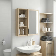 Armadio da bagno a muro Rovere Sonoma 30 x 14 x 70 cm 889329