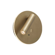 MY WAY - Applique LED 9W orientabile con porta USB, luce 3000K, Bronzo, design moderno in alluminio - Rossini Group
