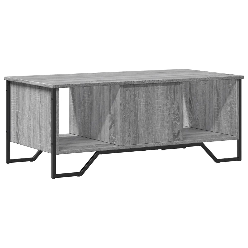 Tavolino da Salotto Grigio Sonoma 100x51x40cm Legno Multistrato 848492