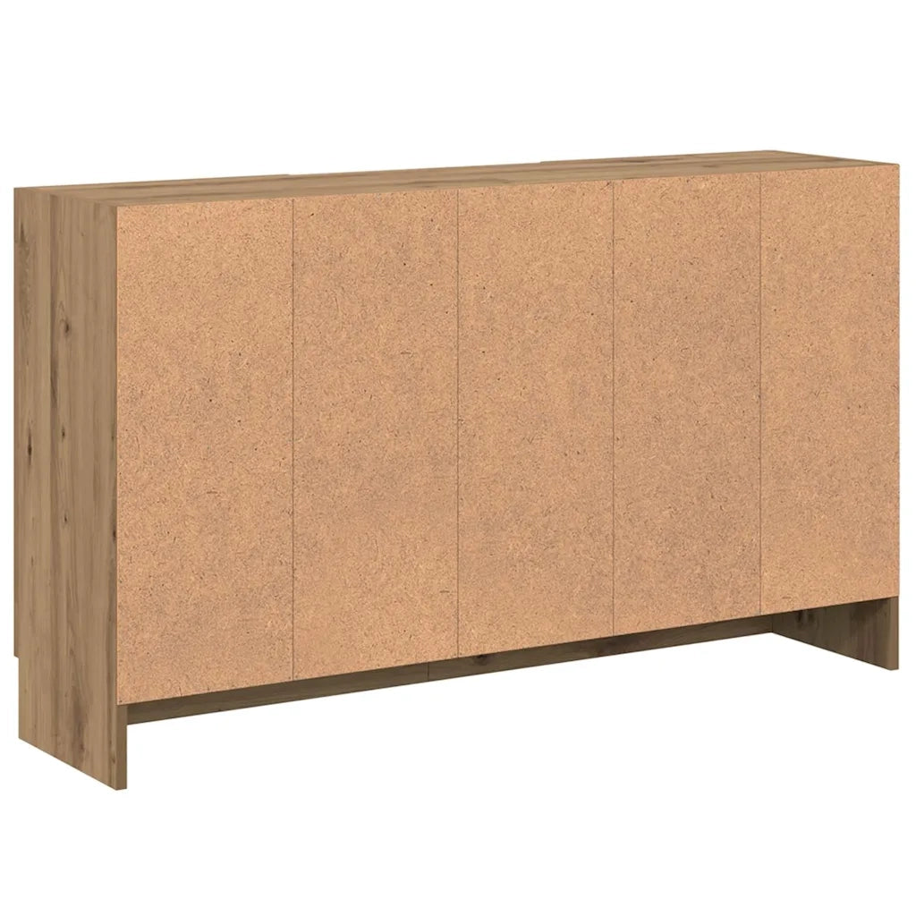 Credenza Rovere Artigianale 120x30,5x70 cm in Truciolato
