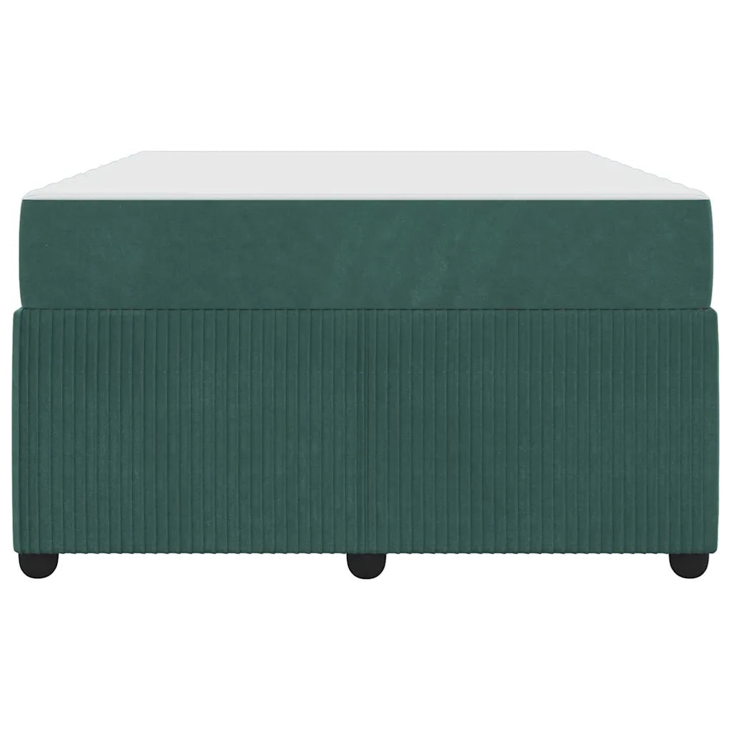 Struttura del letto-Giroletto Verde Scuro 120 x 200 cm Tessuto 111274