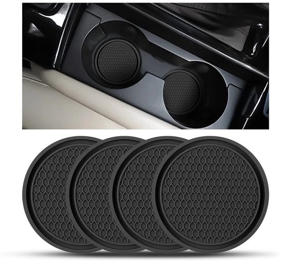 Sostegni Auto Antiscivolo - Bicchieri Sostegni - 5 Pezzi - Silicone - 7 cm - Protezione contro Macchie