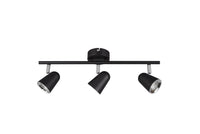 Faretto da Interno a LED in Plastica Nero Opaco