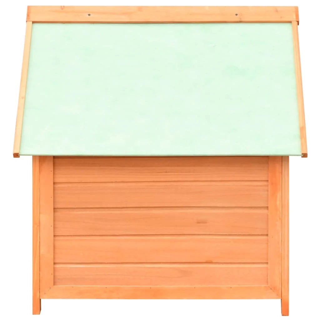 Cuccia per cani in legno massello di pino e abete 72 x 85 x 82 cm 02_0001539