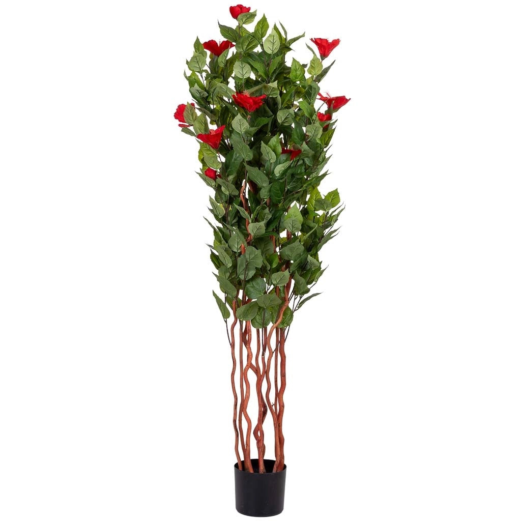 Fiori artificiali decorativi in ​​vaso 40x30x150h cm
