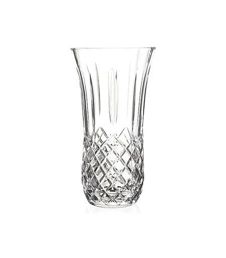 Vaso Decorativo casa in Vetro Trasparente Rcr opera 30 cm