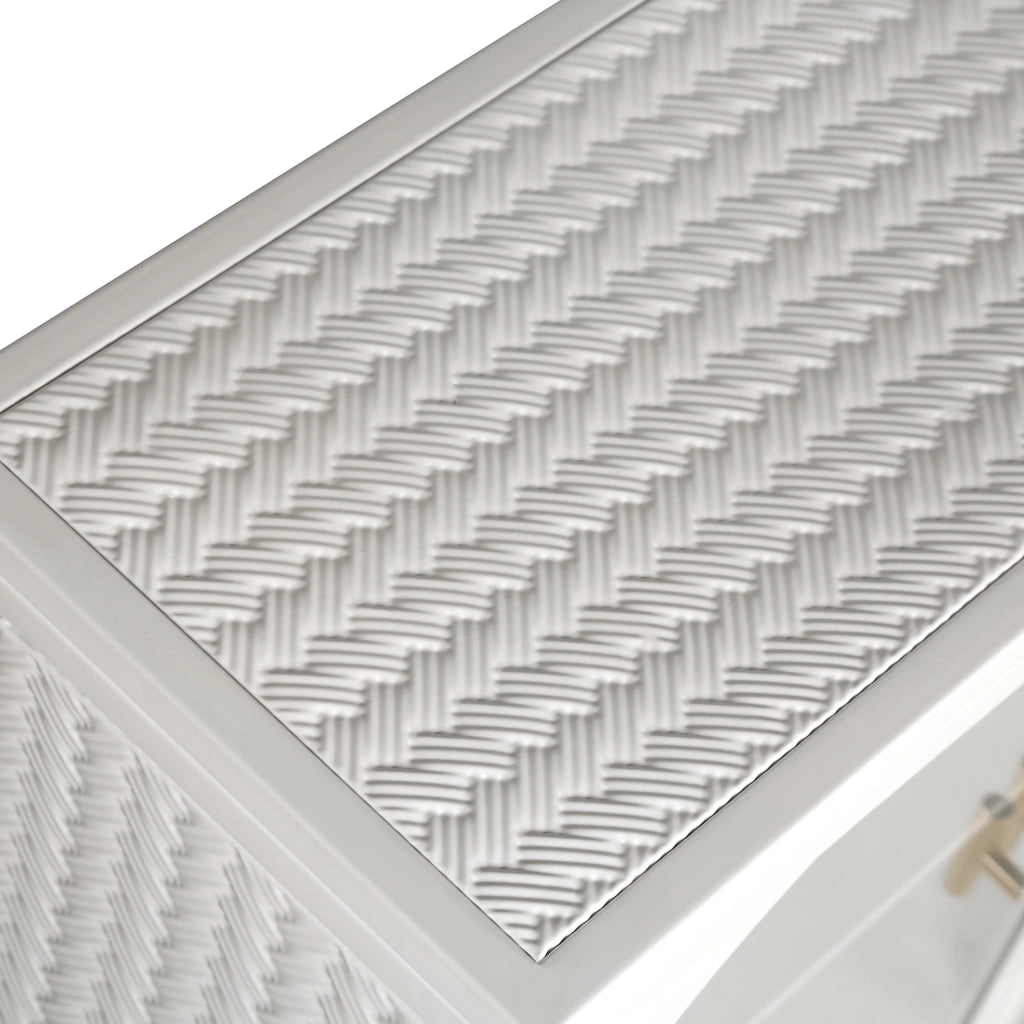 Armadietto pensile con 2 ante e 3 livelli di contenimento; ripiano rimovibile; per bagno; in metallo; 60 × 23 × 70 cm bianco