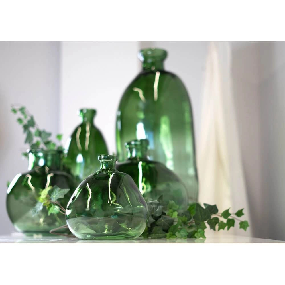 Vaso a Bottiglia in Vetro Riciclato Alto 52 cm - ERI