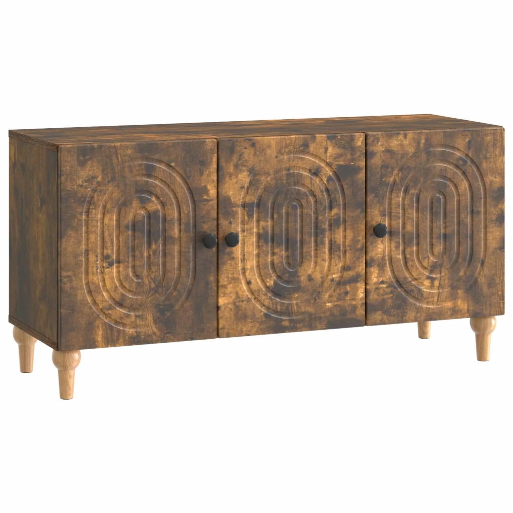 Mobile TV 99 x 34,5 x 50 cm Rovere Fumo Legno ingegnerizzato 894260