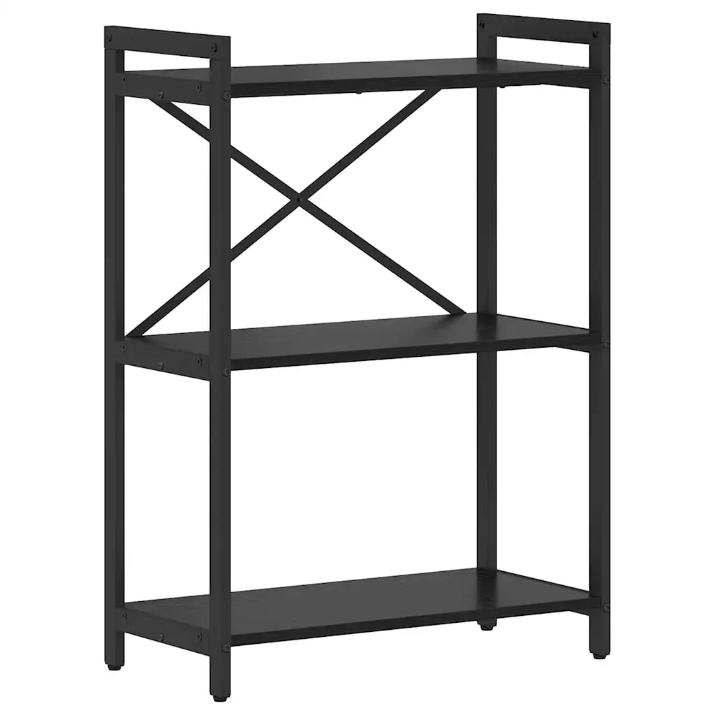 Libreria Rovere Nero 60 x 30 x 85 cm Legno multistrato 868395