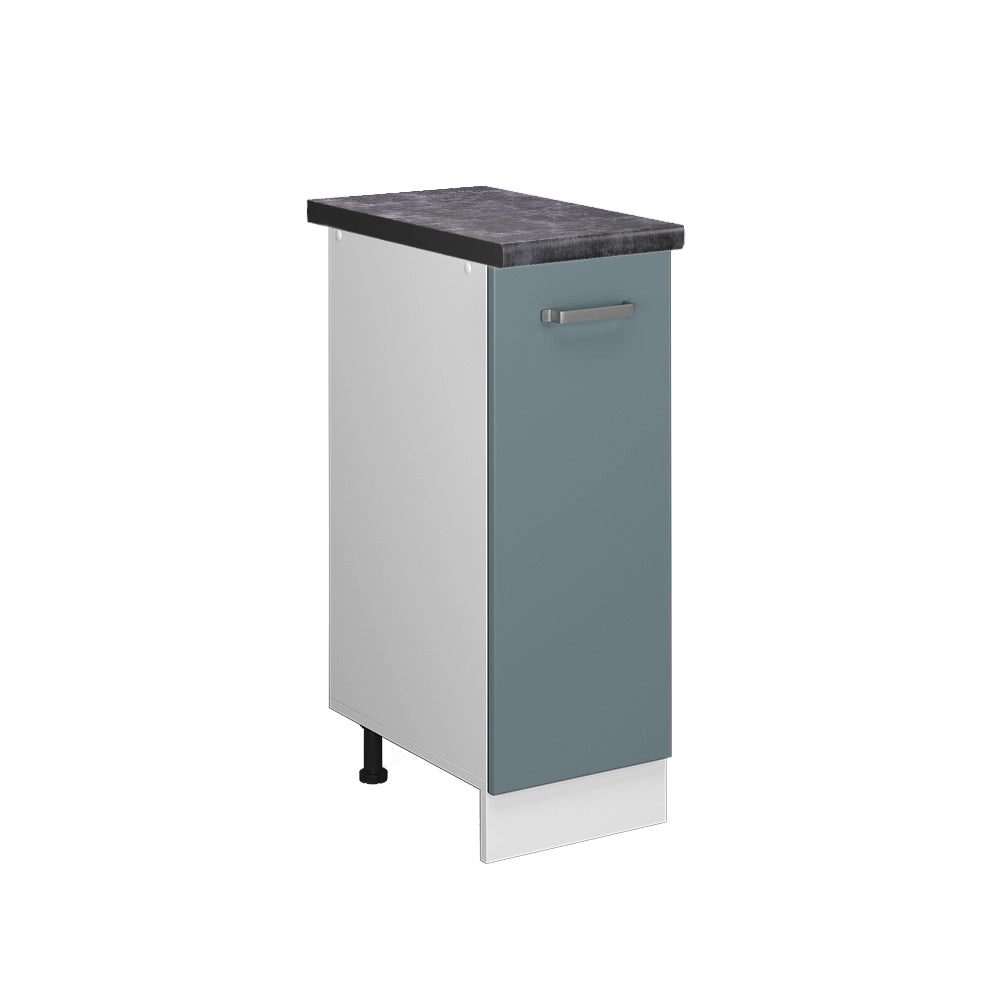 Vicco Armadio cucina dispensa alto Grigio-blu 30 cm , PL Antracite
