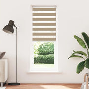 vidaXL Tenda a Rullo Zebra Larghezza Tessuto 65,9 cm Poliestere