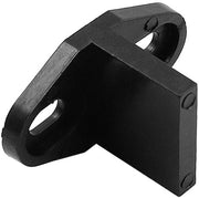 Clip per guida scorrevole porta - Pacchetto da 8 - Nero - Materiale POM