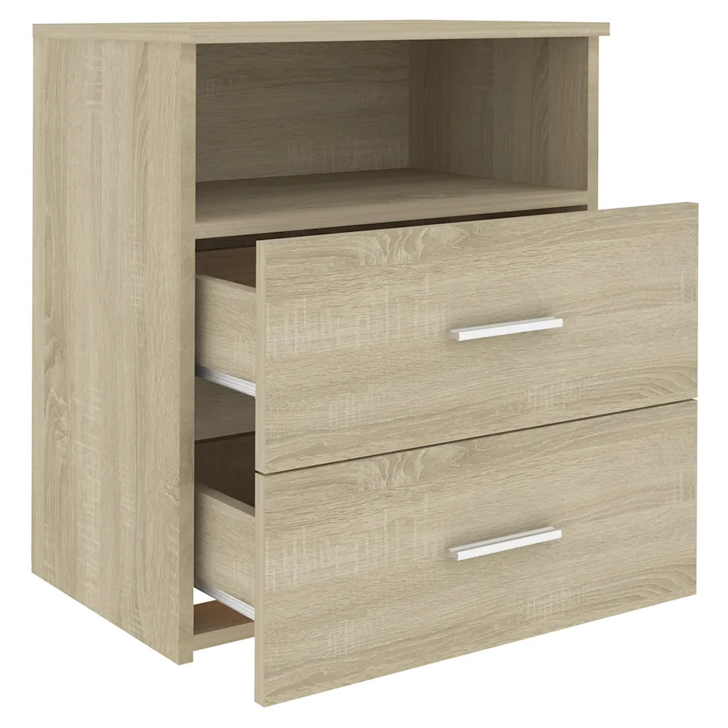 Comodino Rovere Sonoma 50x32x60 cm cod mxl 30666