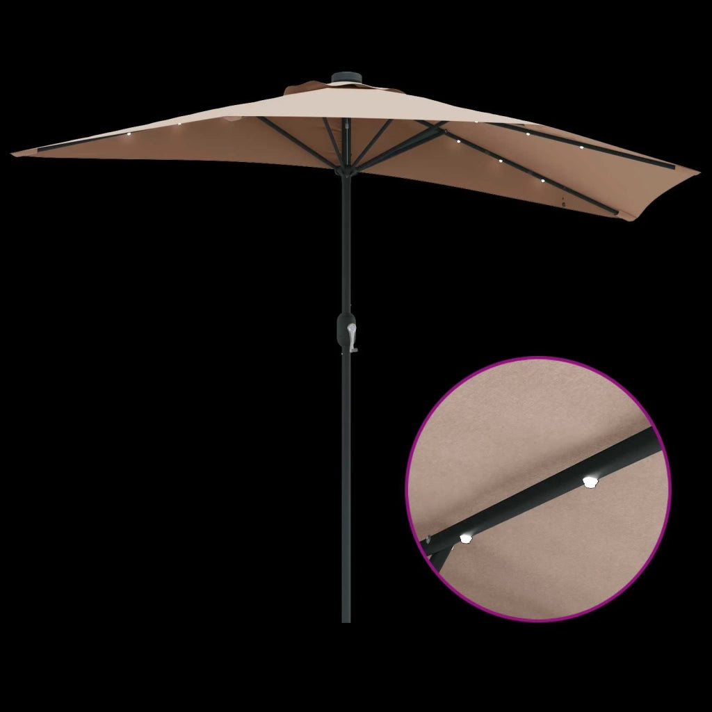 Ombrello da giardino Talpa 294 x 150 x 224 cm 42003270