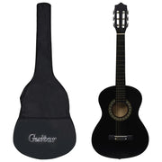 Chitarra Classica Principianti e Bambini Custodia Nera 1/2 34" cod mxl 77776