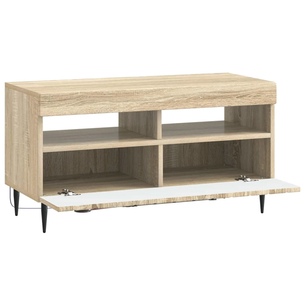 Mobile TV LED ZWOLLE Rovere Sonoma Legno ingegnerizzato 896557