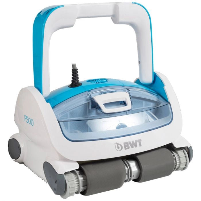 Robot piscina BWT P500 LED App Gyro con carrello by Aquabot