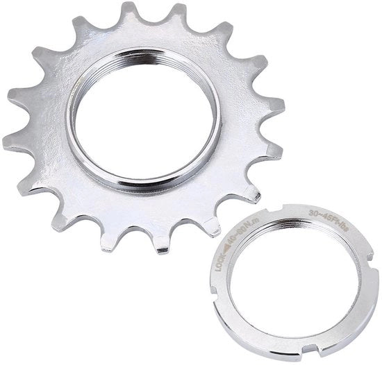 Velo libero - Pneumatico staccato - Pneumatico staccato in acciaio - Sostituzione per biciclette a pedali liberi - Adatto per diversi modelli - Duraturo e affidabile -