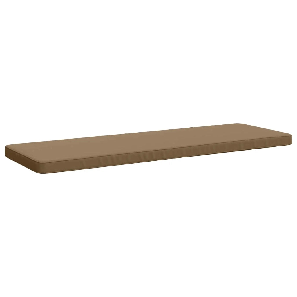 Cuscino per Panchina a 1 Pezzo VUGHT 100% Poliestere Tortora 951974