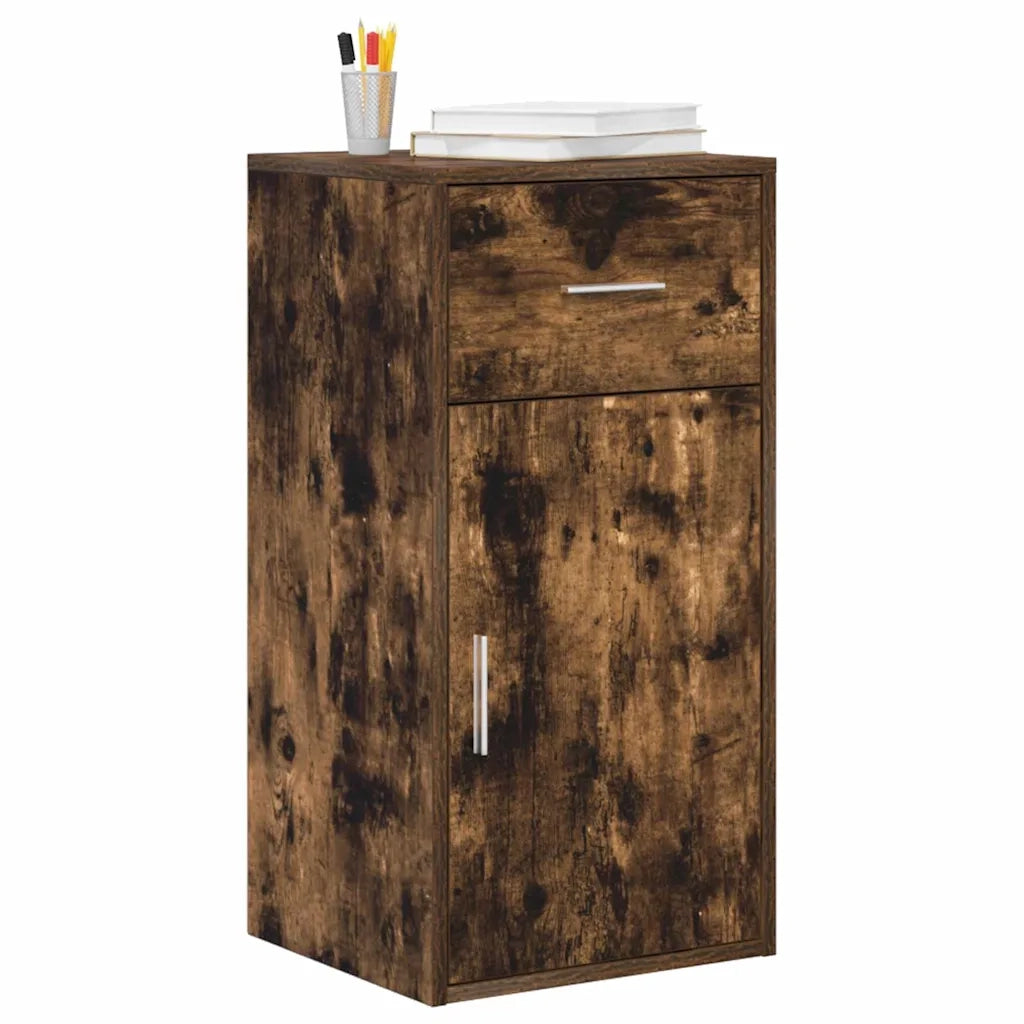 Credenza con cassetto Rovere fumé 38 x 34 x 75 cm 869550