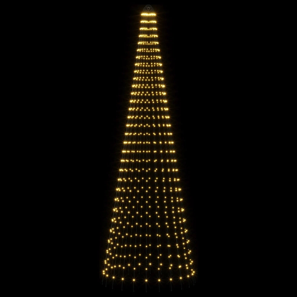 Luci per albero di Natale con picchetti e asta per bandiera 3468900