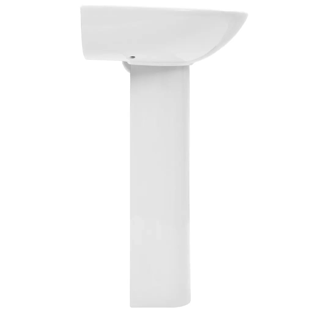 Lavandino a Colonna in Ceramica Bianca 520x440x190 mm cod mxl 68932