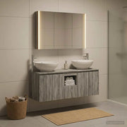 Set di Armadi da Bagno 4 pcs Sonoma grigio Legno ingegnerizzato 3406508