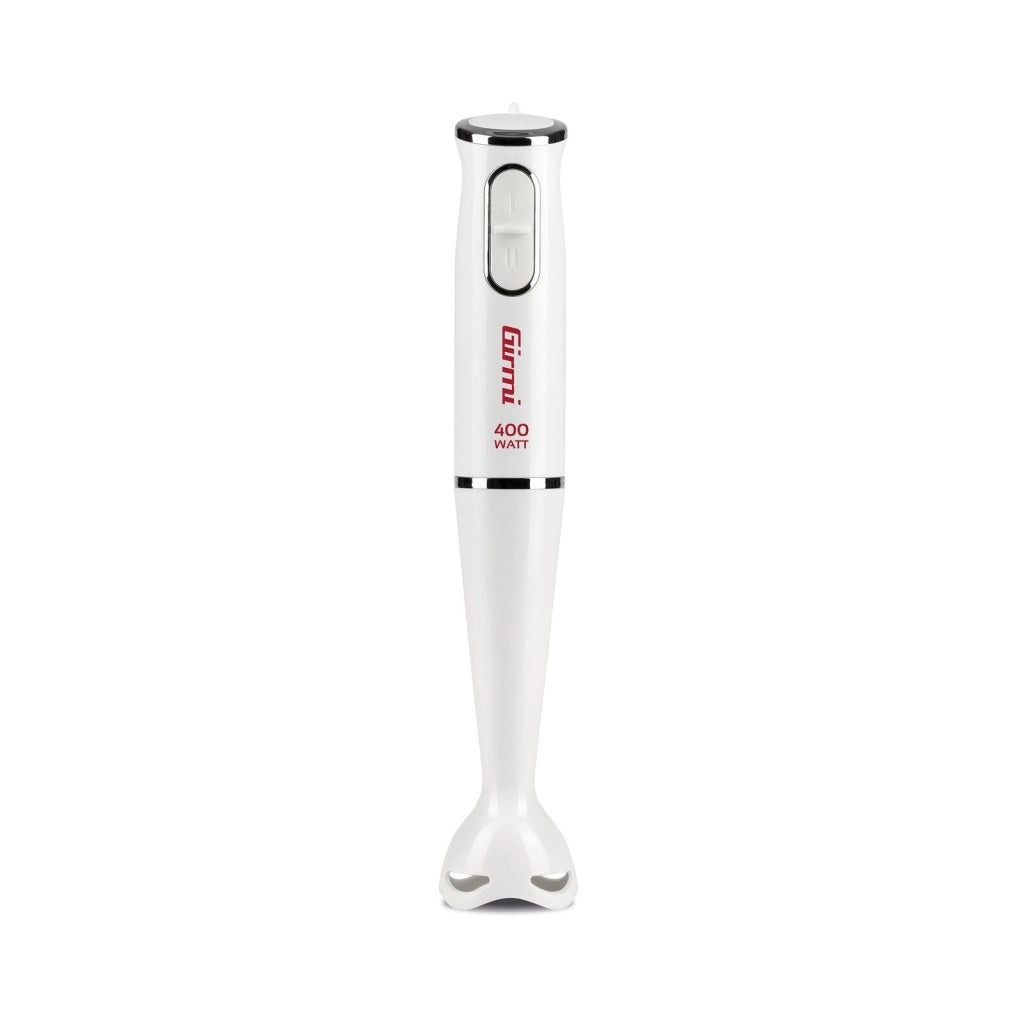 Girmi MX1601 frullatore Frullatore ad immersione 400 W Acciaio inox, Trasparente, Bianco