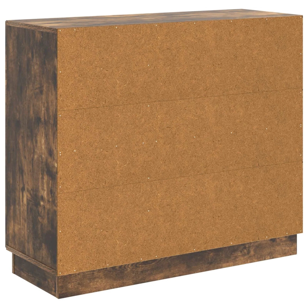 Credenza Rovere Fumo 89 x 34,5 x 77 cm Legno ingegnerizzato 895340