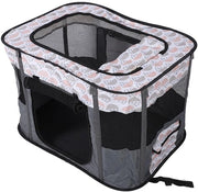 Portatile per cani - Ripiegabile - Tela di gas respirante - Tessuto Oxford robusto - 80 x 60 x 55 cm - Inclusa borsa portatile - Set per cani