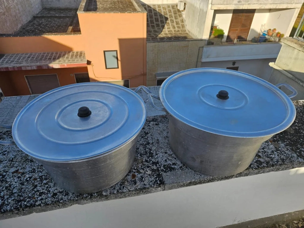 PENTOLA A CALDAIA PESANTE Ø cm 48x28h - cap. 28 lt