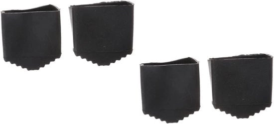Ladder Opvougbile con Pads di Gomma Antiscivolo per Protezione del Pavimento - Set da 4 Pezzi