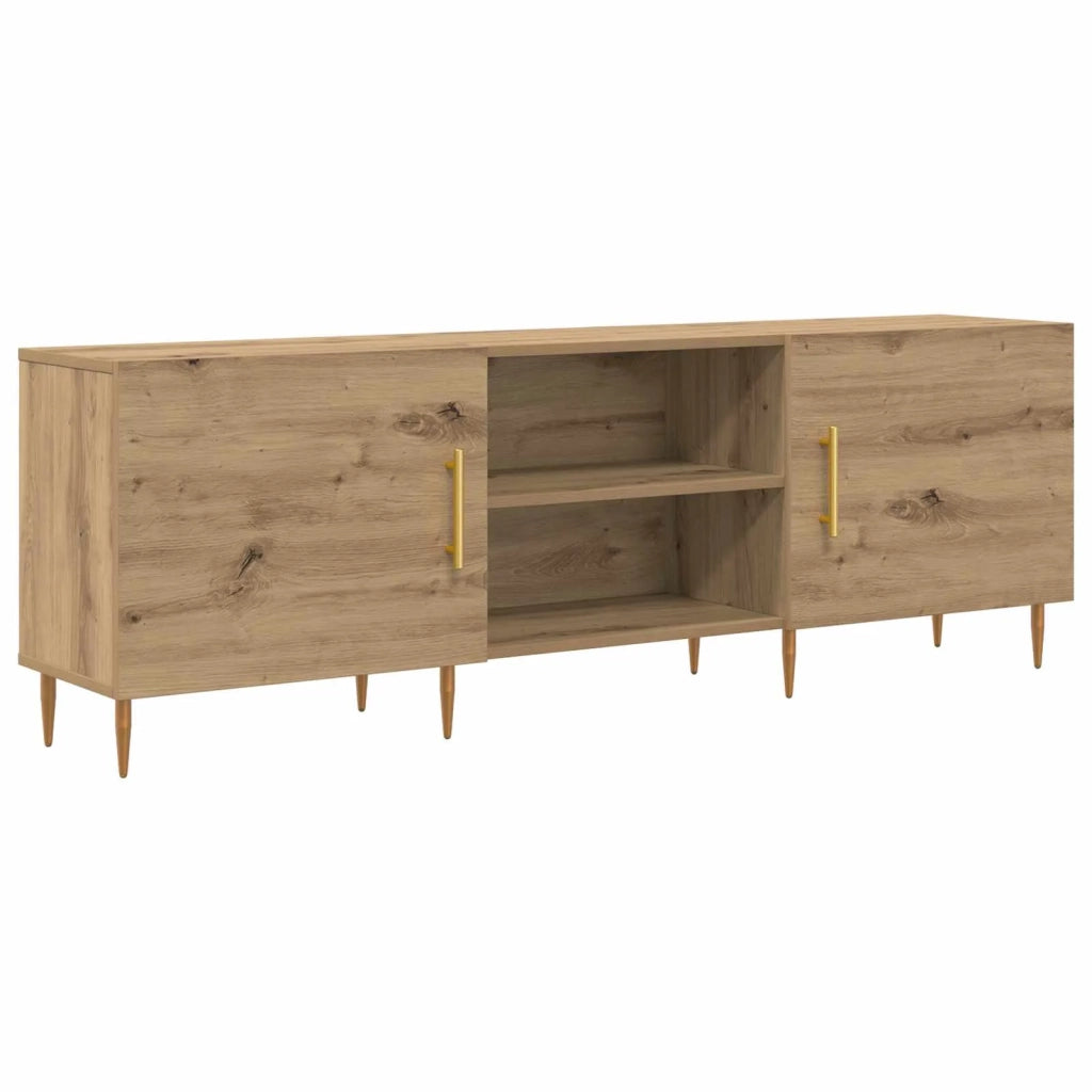 Mobile TV rovere artigianale 150 x 30 x 50 cm Legno multistrato