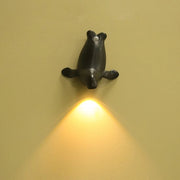 Lampada LED con sensore di movimento - Lampada a forma di leone marino per veranda, armadio e bagno con illuminazione notturna automatica per armadio, camera da letto, soggiorno, ingresso, ufficio, viaggiatori, appartamento, stanza da studente