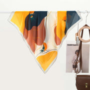 Sciarpa versatile e colorata con stampa graziosa