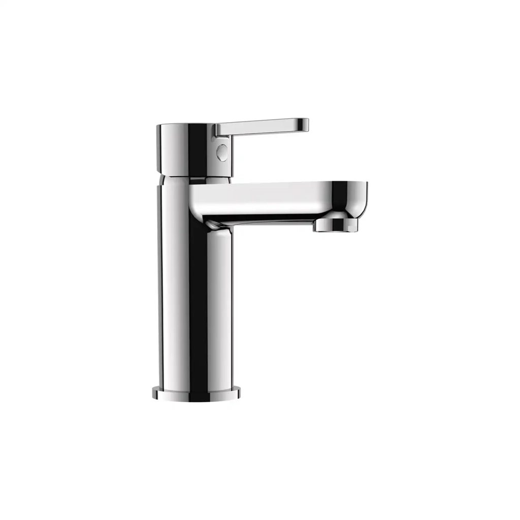 Set miscelatore lavabo e bidet senza scarico in ottone cromato | Virna