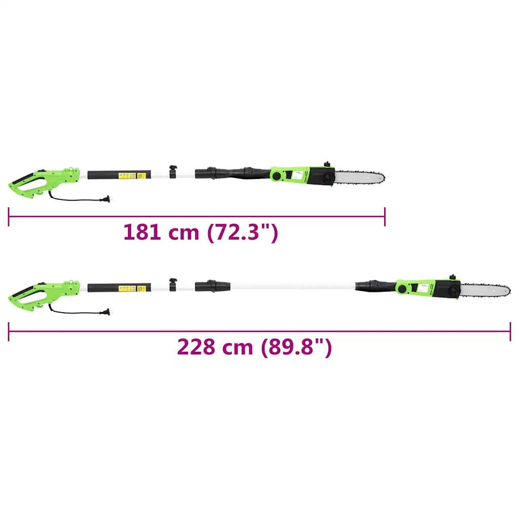 Motosega Telescopica Elettrica ad Asta 25 cm 710 W 149204