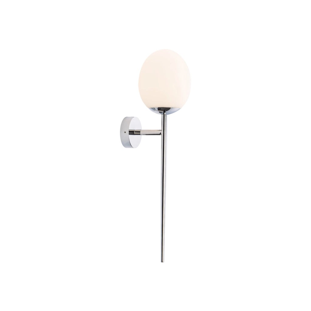 Applique Nowodvorski TORCH cromata acciaio/vetro G9 IP44