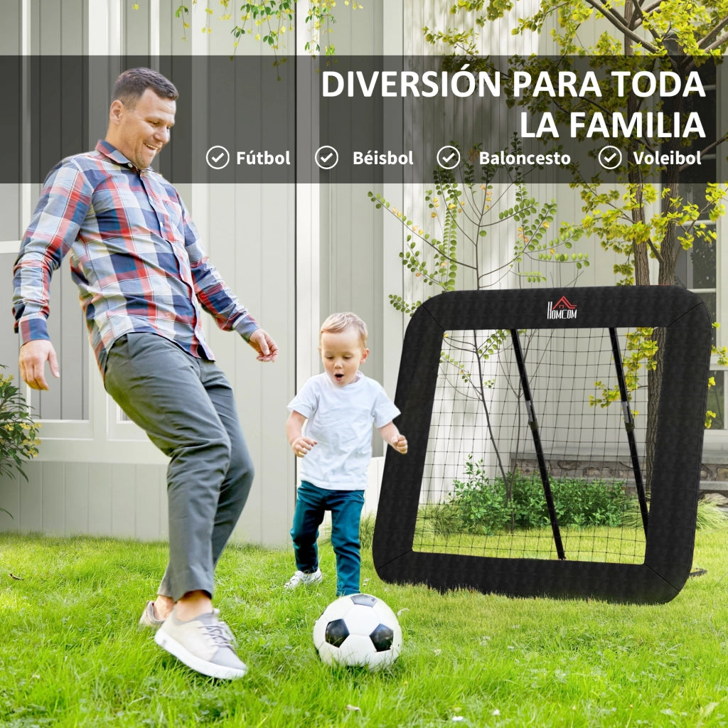 Trampolino Elastico Pieghevole Regolabile ¨C zephmum ¨C Nero 128x118x108 cm