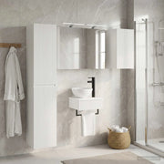 Set di mobili per il bagno 5 pcs Bianco 3407239