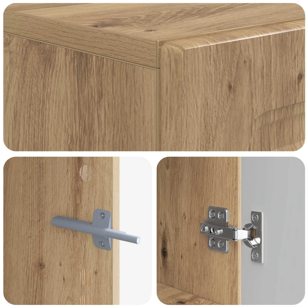 Mobile TV Rovere Artigianale Legno ingegnerizzato 897784