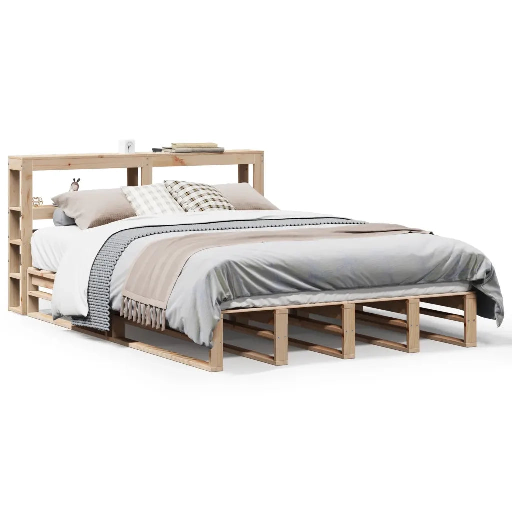 vidaXL Giroletto con Testiera 140x200 cm in Legno Massello di Pino