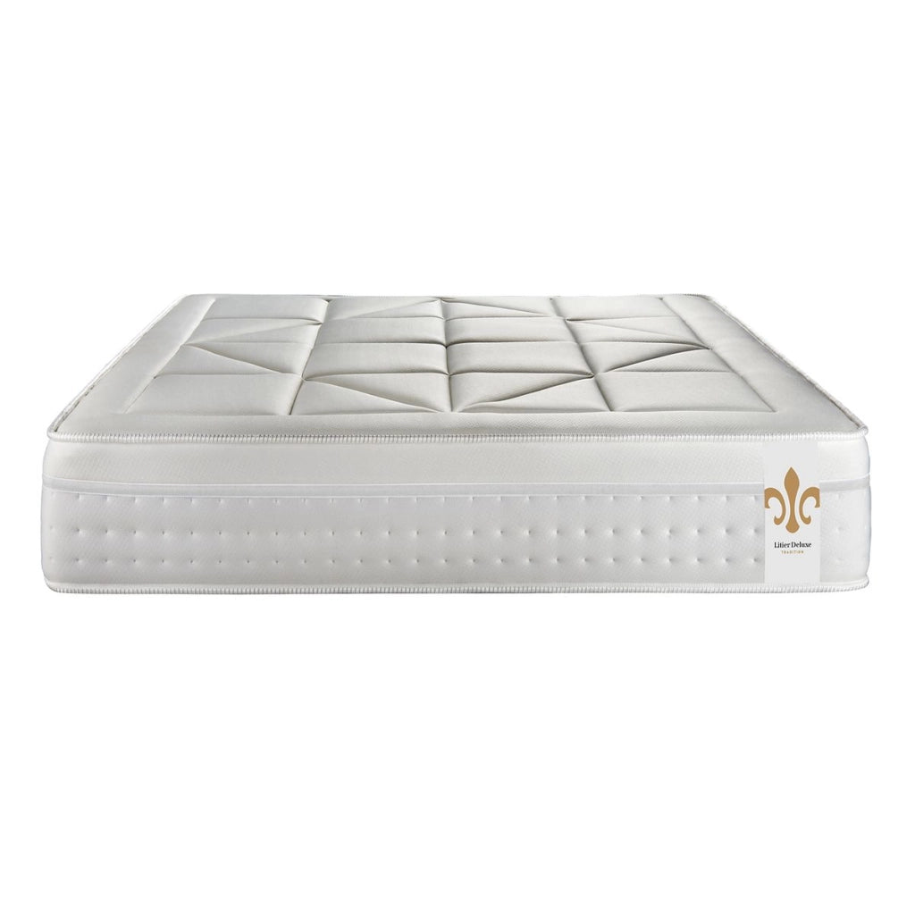 Materasso 180x200 cm Molle insacchettate e Memory foam - Vingt-Huit