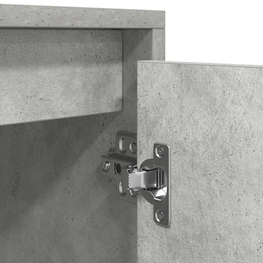 Mobile Porta TV Grigio Cemento 188,5x41x50 cm Legno Multistrato 3328420