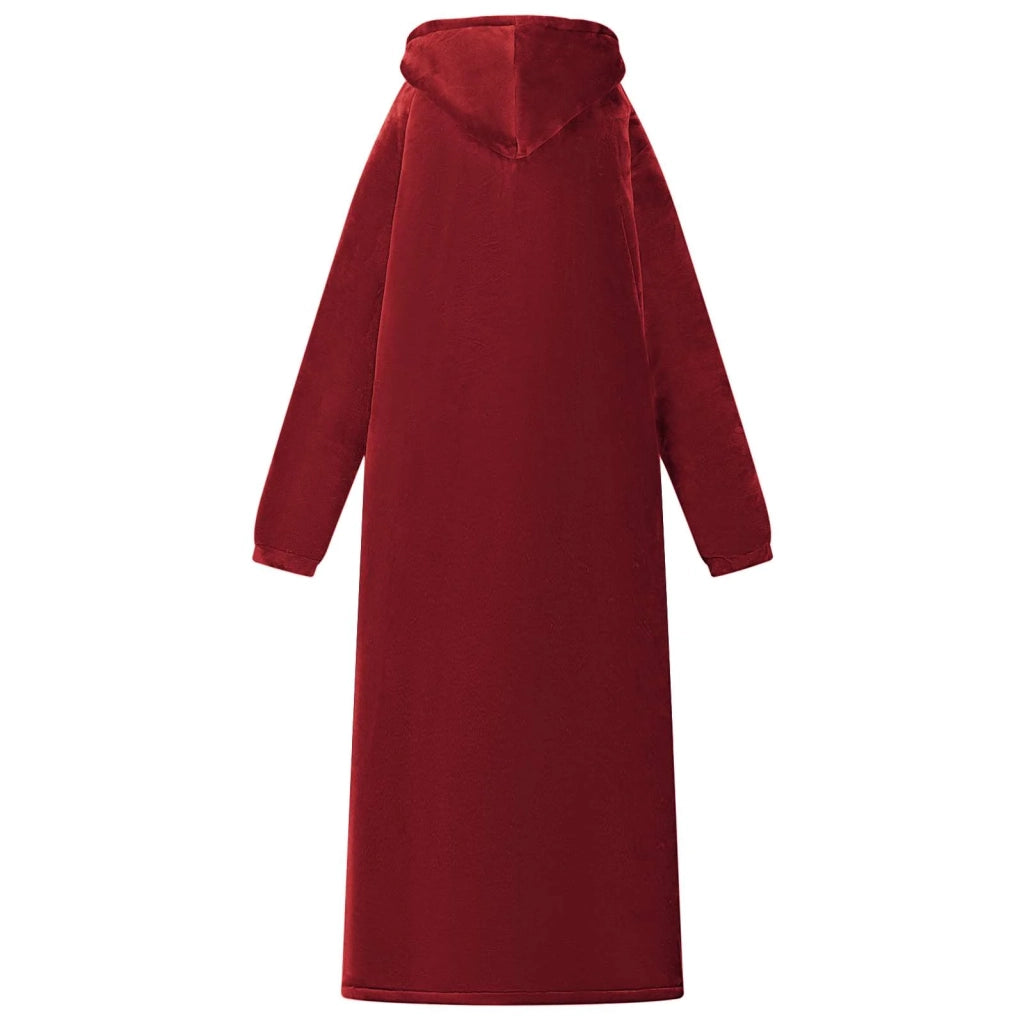 Felpa coperta Rosso Bordeaux L Pile e Flanella CFW4824282